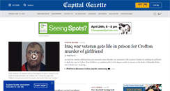 Desktop Screenshot of capitalgazette.com